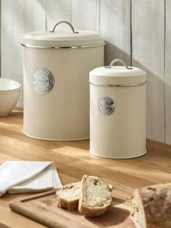 Next Set of 3 Badge Set of 2 Storage Jars^ Storage & Organisation