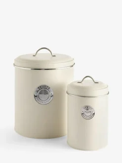 Next Set of 3 Badge Set of 2 Storage Jars^ Storage & Organisation