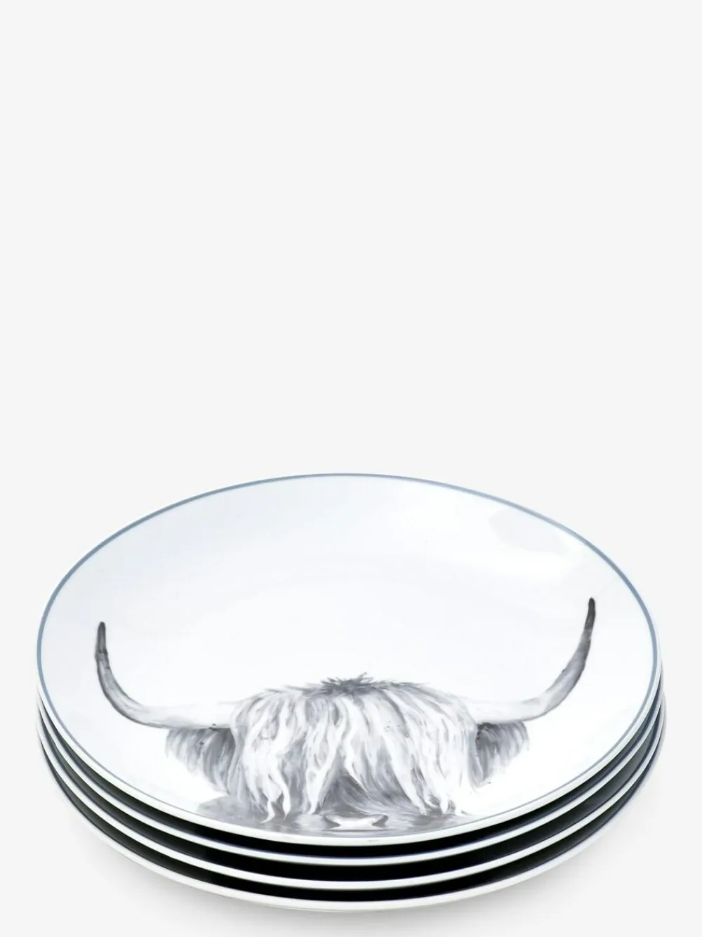 Sale Next Set of 4 Grey Hamish Dinner Plates