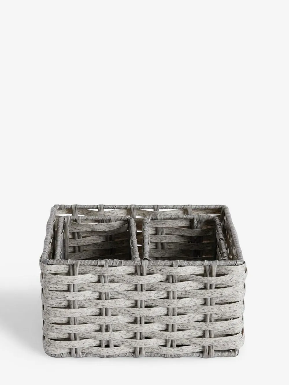 Next Set of 3 Grey Mini Grey Storage Baskets^ Storage & Organisation
