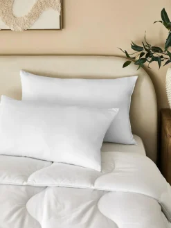 Online Next Set of 2 Medium Ultra Allergy Defence Pillows