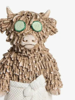 Next Set of 2 Natural Hamish Spa Ornaments