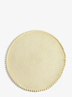 Next Set of 4 Pom Pom Placemats^ Table Linen, Placemats & Coasters