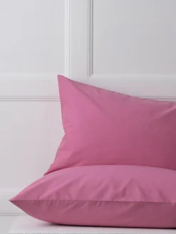 Next Set of 2 Pink Bright Cotton Rich Pillowcases