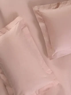 New Next Set of 2 Easy Care Polycotton Pillowcases Pink