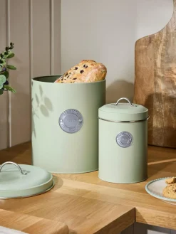 Next Set of 3 Badge Set of 2 Storage Jars^ Storage & Organisation