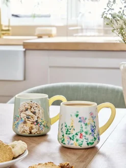 Next Set of 2 Sage Green Charlie Cockapoo Mugs^ Mugs & Cups