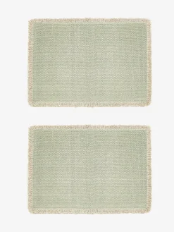 Next Set of 4 Fringe Edge Placemats^ Table Linen, Placemats & Coasters