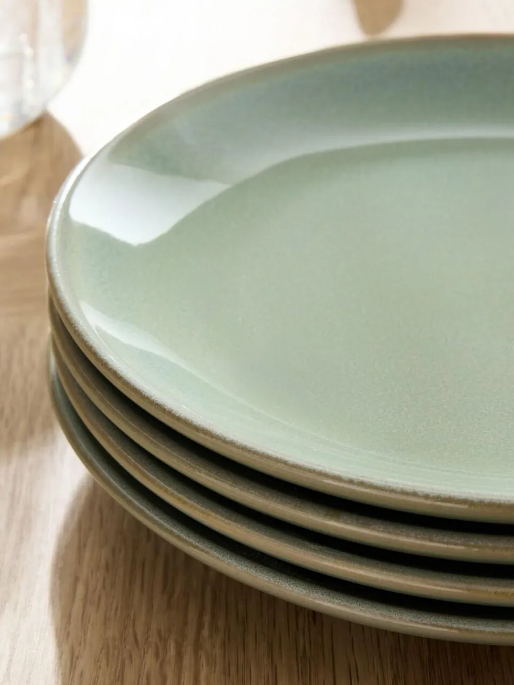 Hot Next Set of 4 Sage Green Hampton Side Plates