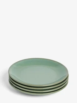 Hot Next Set of 4 Sage Green Hampton Side Plates