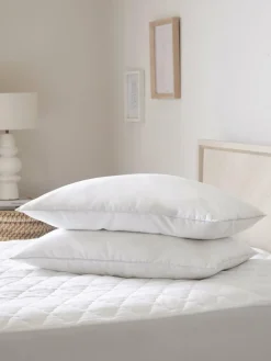 Discount Next Set of 2 Sleep In Silk Soft 100% Cotton Pillows