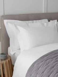 Next Set of 2 White 400 Thread Count Egyptian Cotton Pillowcases^ Bedsheets & Pillow Cases