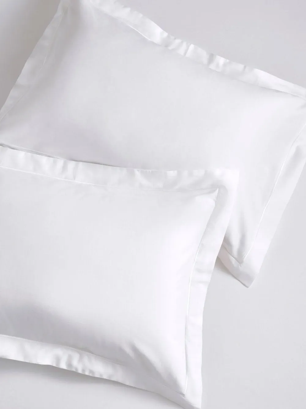 Clearance Next Set of 2 White 300 Thread Count Collection Luxe 100% Cotton Pillowcases