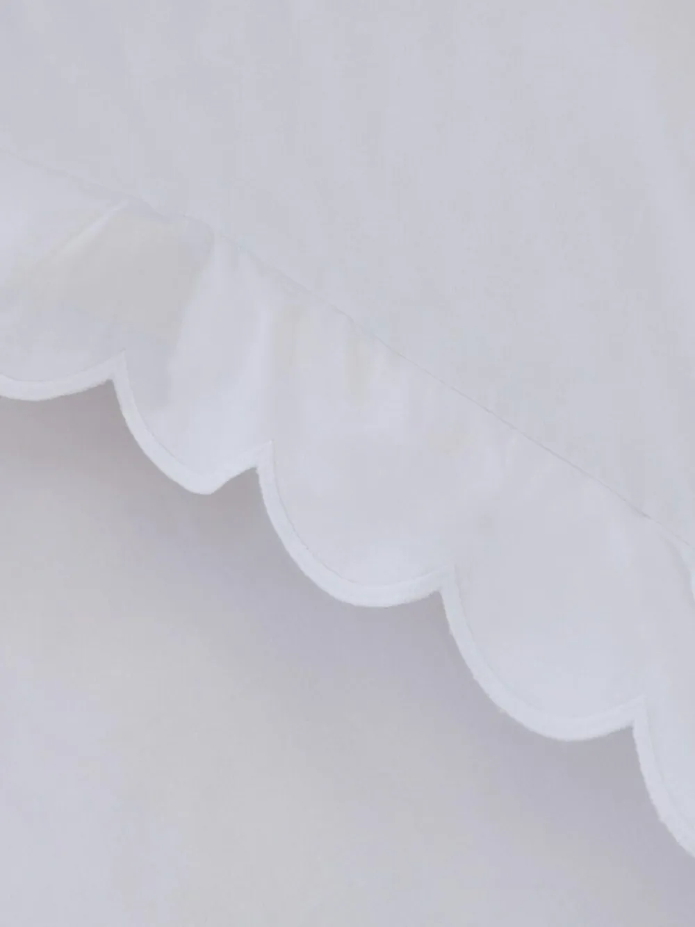 Next Set of 2 White 200 Thread Count Scallop Pillowcases^ Bedsheets & Pillow Cases