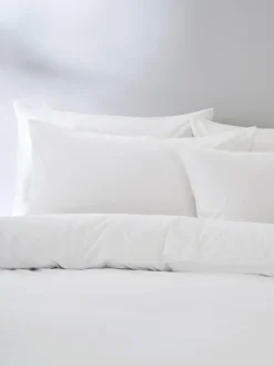 Outlet Next Set of 2 White Non Iron Simply Soft Housewife Pillowcases