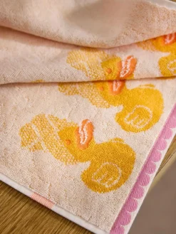 Outlet Next Set of 2 Yellow Duck Spa Face Cloths
