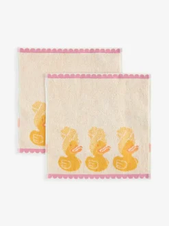 Outlet Next Set of 2 Yellow Duck Spa Face Cloths