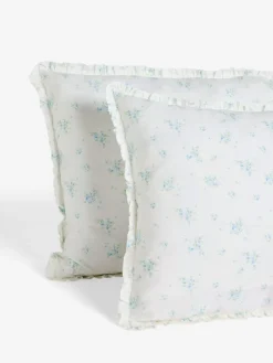New Shabby Chic by Rachel Ashwell® Rosabelle Petite Ruffle 200 Thread Count Pillowcase Set of 2 Blue