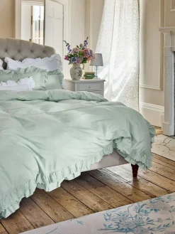 Shabby Chic by Rachel Ashwell® Broderie Anglaise Ruffle Duvet Cover and Pillowcase Set^ Childrens Bedding