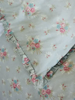 Shabby Chic by Rachel Ashwell® Anastasia Ditsy Floral Petite Ruffle Duvet Cover and Pillowcase Set^ Bedsets & Duvet Covers|Childrens Bedding
