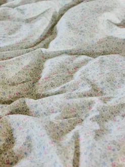 Clearance Shabby Chic by Rachel Ashwell® Flat Piped 200 Thread Count Duvet Cover and Pillowcase Set Vintage Ditsy Sage