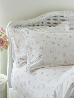 Shabby Chic by Rachel Ashwell® Rosabelle Petite Ruffle 200 Thread Count Pillowcase Set of 2^ Bedsheets & Pillow Cases