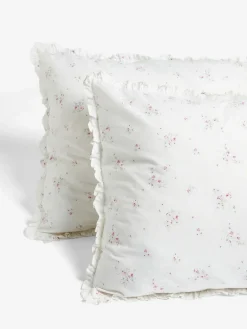 Shabby Chic by Rachel Ashwell® Rosabelle Petite Ruffle 200 Thread Count Pillowcase Set of 2^ Bedsheets & Pillow Cases
