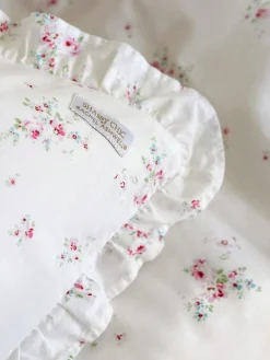 Shabby Chic by Rachel Ashwell® Rosabelle Pink Petite Ruffle Duvet Cover and Pillowcase Set^ Childrens Bedding|Bedsets & Duvet Covers