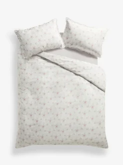 Sale Shabby Chic by Rachel Ashwell® Ditsy Floral Trellis Petite Ruffle Duvet Cover and Pillowcase Set