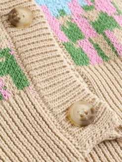 Next Sheep Farm Scene Cardigan (3-16yrs)