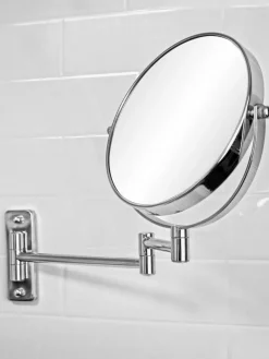 Showerdrape Chrome Lindos Extendable Shaving Mirror^ Mirrors