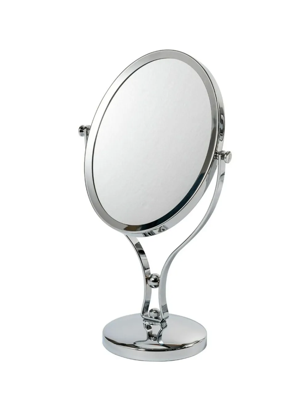 Showerdrape Chrome Vanity Mirror Oval 5x Magnification Reversableb Triton^ Mirrors