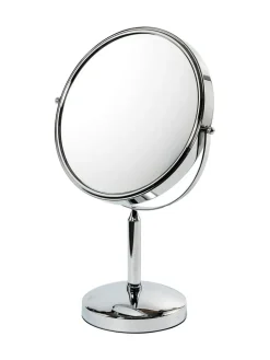 Discount Showerdrape Chrome Vanity Mirror Round 5x Magnification Reversable Helios