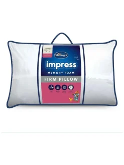 Silentnight Impress Luxury Memory Foam Pillow - Firm^ Duvets & Pillows