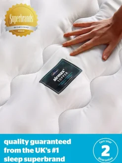 Silentnight White Airmax 800 8cm Mattress Topper^ Duvets & Pillows
