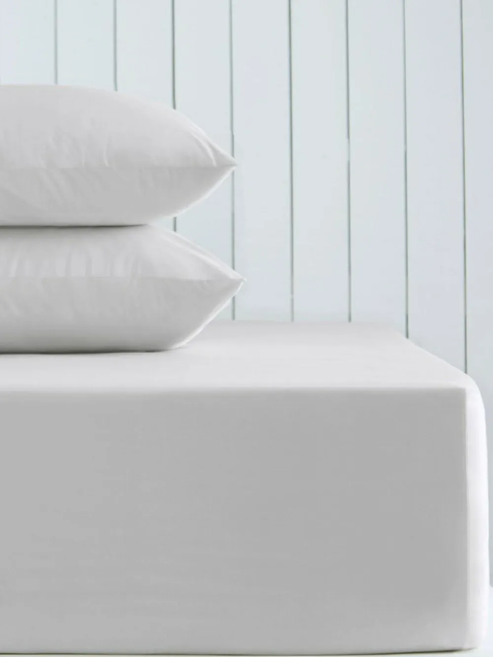 Next Silver Grey Cotton Rich Extra Deep Fitted Bed Sheet^ Bedsheets & Pillow Cases