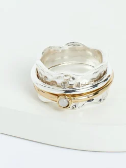 Clearance Next Silver Plated Spinning Ring