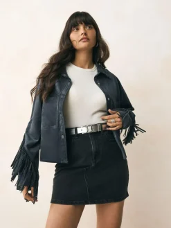 Next Regular Statement Buckle Leather Belt^Women Belts