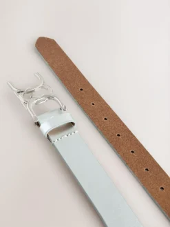 Next Regular Statement Buckle Leather Belt^Women Belts