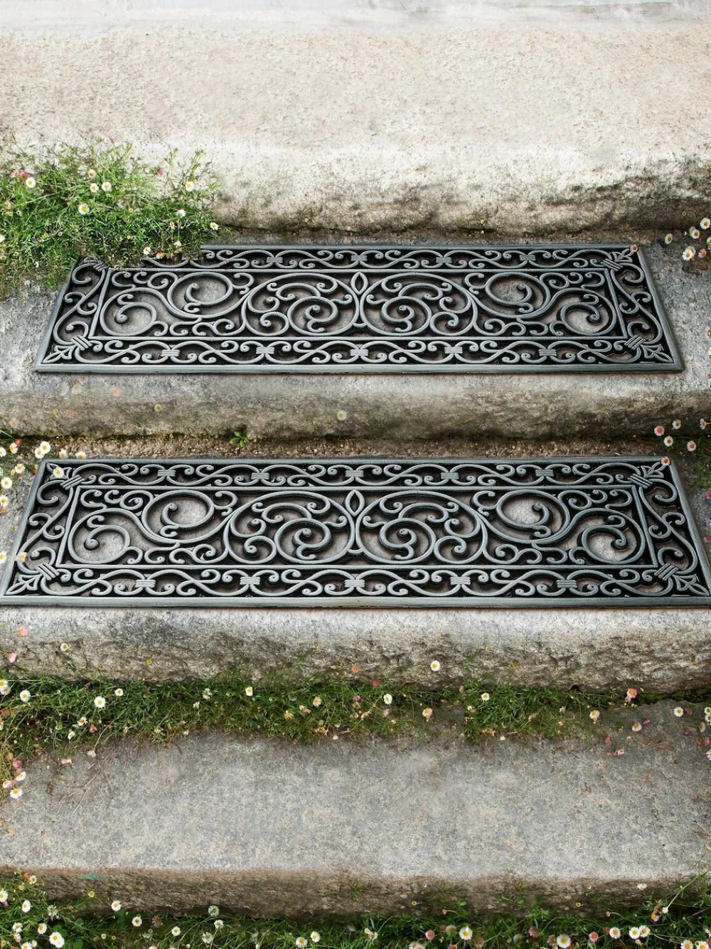 Best Next Silver Set Of 2 Non Slip Step Mats