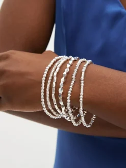 Next Sparkle Stretch Bracelets Pack^Women Jewellery