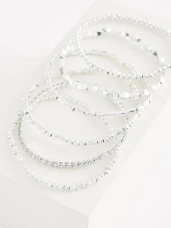Next Sparkle Stretch Bracelets Pack^Women Jewellery