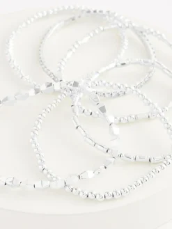 Next Sparkle Stretch Bracelets Pack^Women Jewellery