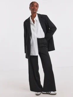 Best Simply Be Oversized Single Breasted Blazer Black