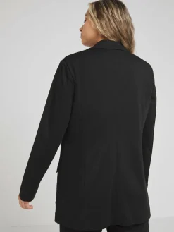 Outlet Simply Be Black Ponte Blazer