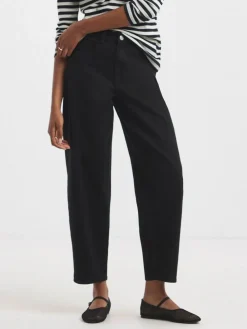 Simply Be Smart Tapered Barrel Jeans^Women Jeans|Jeans