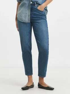 Best Simply Be 99/1 Loose Mom Jeans Blue