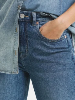 Best Simply Be 99/1 Loose Mom Jeans Blue