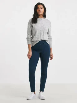 Simply Be Blue Slim Pull On Jeggings^Women Jeans|Jeans