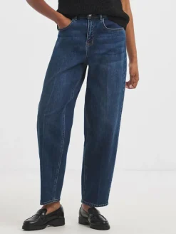 Simply Be Smart Tapered Barrel Jeans^Women Jeans|Jeans